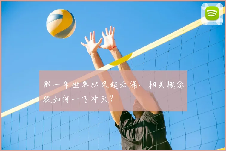 那一年世界杯风起云涌,相关概念股如何一飞冲天?